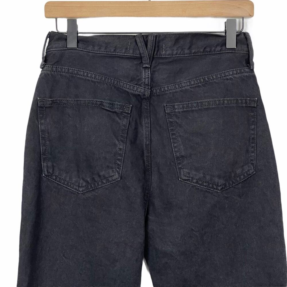 Free People Stove Pipe Jeans Black Cropped Size 26 NEW - Picture 7 of 10